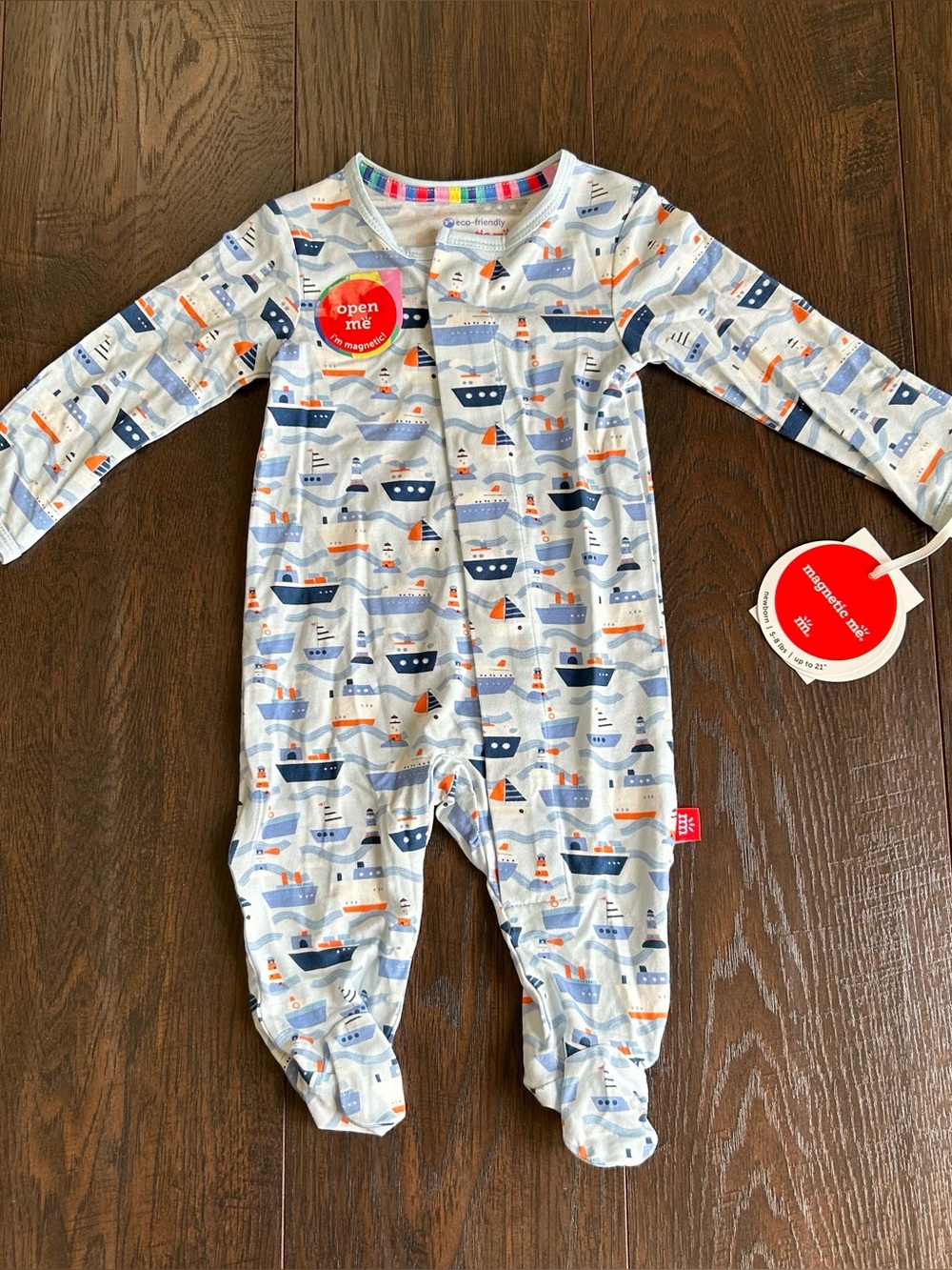 Magnetic Me Forever and All Waves Modal Magnetic Footie Newborn